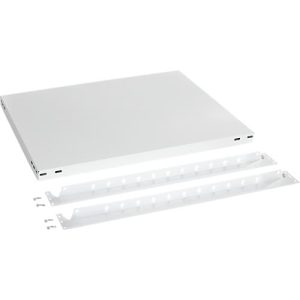 Zusätzliche Schreibtischböden für Tisch-Grund-/und Anbauelement ORDO Professional, mit Wandschienen, Stahl, für Tischgröße B 760 x T 635 x H 825, verkehrsweiß RAL 9016 Zusätzliche Schreibtischböden für Tisch-Grund-/und Anbauelement ORDO Professional, mit Wandschienen, Stahl, für Tischgröße B 760 x T 635 x H 825, verkehrsweiß RAL 9016