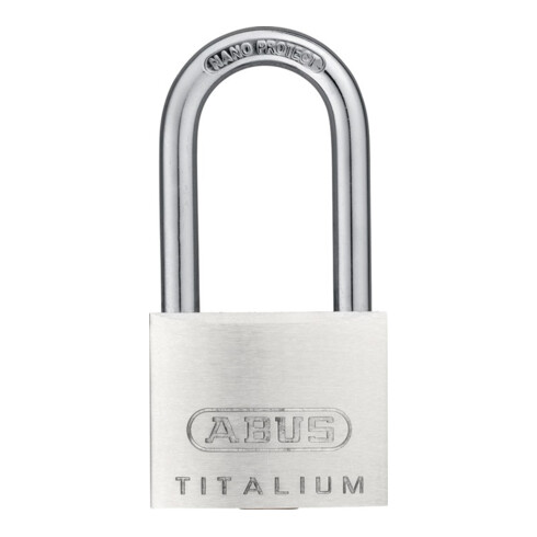 Zylindervorhangschloss 64TI/40HB40 gl Schlosskörper-B.40mm Titalium gl.6411 ABUS