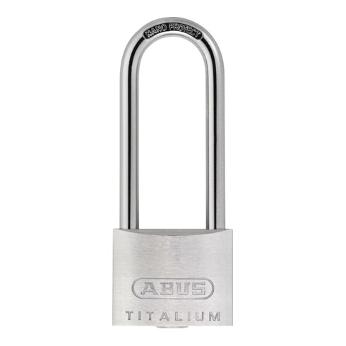 Zylindervorhangschloss 64TI/40HB63 Schlosskörper-B.40mm Titalium verschschl.ABUS