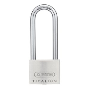 Zylindervorhangschloss 64TI/50HB80 Schlosskörper-B.50mm Titalium verschschl.ABUS Zylindervorhangschloss 64TI/50HB80 Schlosskörper-B.50mm Titalium verschschl.ABUS