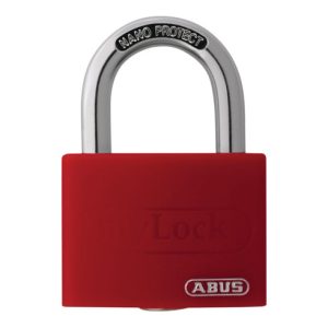 Zylindervorhangschloss T65AL/40 rot Lock-Tag Schlossk.-B.43mm Alu.versch.-schl. Zylindervorhangschloss T65AL/40 rot Lock-Tag Schlossk.-B.43mm Alu.versch.-schl.