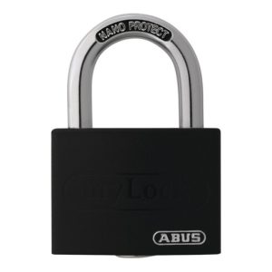 Zylindervorhangschloss T65AL/40 schw.Lock-Tag Schlossk.-B.43mm Alu.versch.-schl. Zylindervorhangschloss T65AL/40 schw.Lock-Tag Schlossk.-B.43mm Alu.versch.-schl.