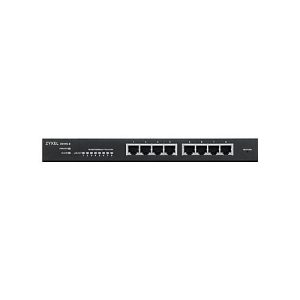 Zyxel GS1915 Series GS1915-8EP – Switch – kompatibel mit NebulaFLEX – Smart – 8 x 10/100/1000 (PoE+) – Desktop, wandmontierbar Zyxel GS1915 Series GS1915-8EP – Switch – kompatibel mit NebulaFLEX – Smart – 8 x 10/100/1000 (PoE+) – Desktop, wandmontierbar