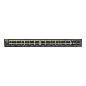 Zyxel GS1920-48HPv2 – Switch – Smart – 48 x 10/100/1000 (PoE+) + 4 x Kombi-Gigabit-SFP + 2 x Gigabit SFP – an Rack montierbar – PoE+ (375 W) Zyxel GS1920-48HPv2 – Switch – Smart – 48 x 10/100/1000 (PoE+) + 4 x Kombi-Gigabit-SFP + 2 x Gigabit SFP – an Rack montierbar – PoE+ (375 W)